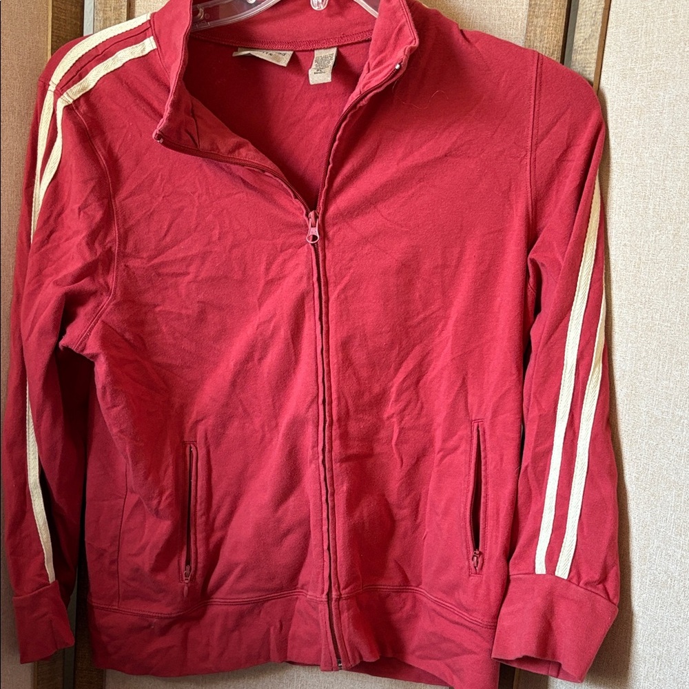 FINAL MARKDOWN I.e relaxed Women's track Jacket petite large